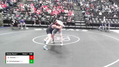 Champ. Round 1 - Elijah Hawes, Layton vs Brayden Christiansen, Riverton