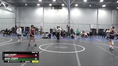 88 lbs Round 4 (6 Team) - Jake Causey, Rebellion vs Gavin Chunko, Grit Mat Club Red