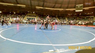 84 lbs Round Of 32 - Jon Tutku, VHW vs Brayden Johnson, Pikes Peak Warriors