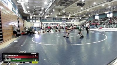 113 lbs Quarterfinal - Beckett Clear, Temecula Valley vs Luis Padilla, Murrieta Mesa