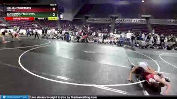 W-106 lbs Semis & 3rd Wb (16 Team) - Jillian Worthen, Iowa vs Lorianna Piestewa, New Mexico