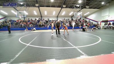 62 lbs Rr Rnd 5 - Brinnlie Hadjiconstantinou, Morris Wrestling Association vs Emeree Calkins, Pawhuska Elks Takedown