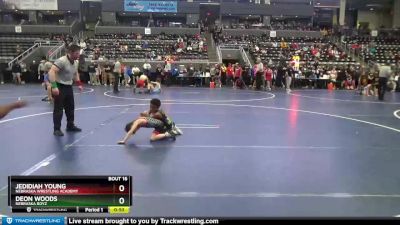 55 lbs Cons. Round 2 - Deon Woods, Nebraska Boyz vs Jedidiah Young, Nebraska Wrestling Academy