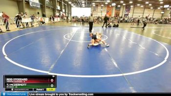 100 lbs Rd# 2 10:30am Friday - TJ McDermott, PA Gold vs Reid Stoddard, Virginia Hammers