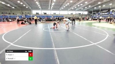 145 lbs 3rd Place - Tyler Hood, VA vs Jason Kwaak, NY