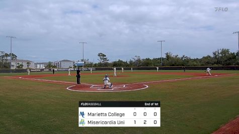 Misericordia Uni vs. Marietta College - 2024 Snowbird Baseball