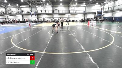 118 lbs Semifinal - Robert Douangmala, Ponaganset vs Xavier Vargas, Schenectady / Journeymen