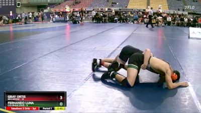 149 lbs Round 1 (8 Team) - Gray Ortis, Bellarmine vs Fernando Luna, Colorado State