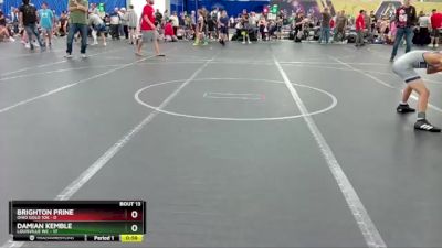 84 lbs Round 4 (8 Team) - Damian Kemble, Louisville WC vs Brighton Prine, Ohio Gold 10k