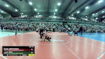 80 lbs Champ. Round 2 - Layn Frye, Seneca Youth Wrestling Club-AAA vs Elias Armstrong, Platte County Wrestling Club-AAA