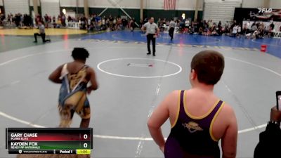 160 lbs Quarterfinal - Kayden Fox, Ready RP Nationals vs Gary Chase, Plains Elite