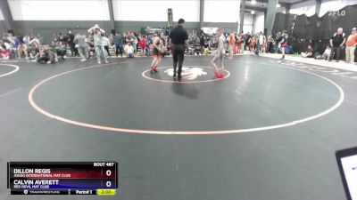 87 lbs 1st Place Match - Dillon Regis, Askeo International Mat Club vs Calvin Averett, Red Devil Mat Club