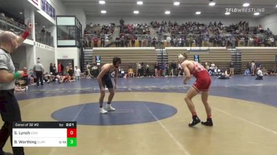 149 lbs Consi Of 32 #2 - Steffan Lynch, Edinboro vs Brady Worthing, Clarion