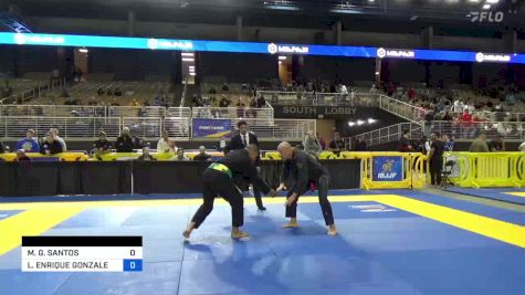 MIGUEL G. SANTOS vs LEONARDO ENRIQUE GONZALEZ MENDIE 2024 Pan Jiu Jitsu IBJJF Championship