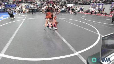 80 lbs Quarterfinal - Bradley Egan, Cowboy Wrestling Club vs Alexander Fee, Enid Youth Wrestling Club