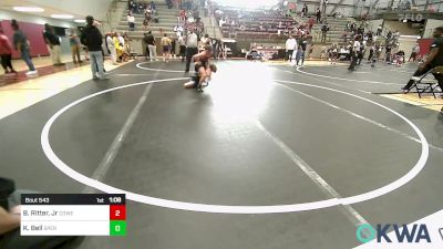 76 lbs Rr Rnd 4 - Barry Ritter, Jr, Coweta Tiger Wrestling vs Kamden Bell, Sperry Wrestling Club