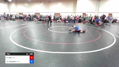 71 kg Rnd Of 16 - Adrian Lee, Hawaii Wrestling Academy vs Christopher Creason, Wrestling Prep - Virginia