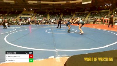 115 lbs Consi Of 8 #2 - Delialah Betances, Storm Wrestling Center vs Alexis Lauta, Bad Karma