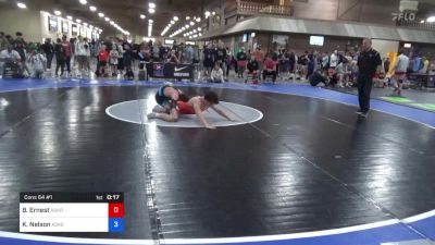 65 kg Cons 64 #1 - Brody Ernest, Askren Wrestling Academy vs Kyler Nelson, Askeo International Mat Club