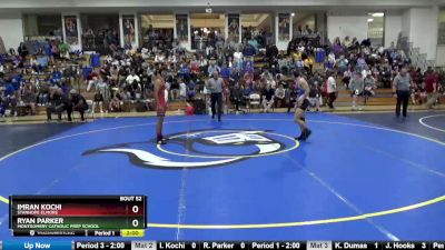 162 lbs Champ. Round 1 - Imran Kochi, Stanhope Elmore vs Ryan Parker, Montgomery Catholic Prep School