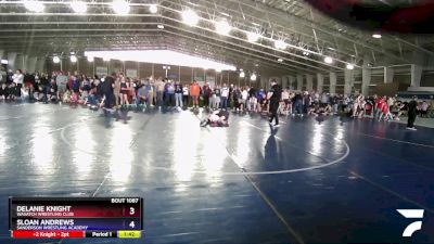 104-114 lbs Quarterfinal - Delanie Knight, Wasatch Wrestling Club vs Sloan Andrews, Sanderson Wrestling Academy