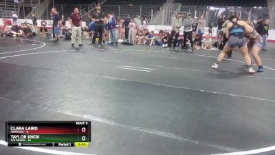 W 180 lbs Round 3 (4 Team) - Taylor Knox, Colorado vs Clara Laird, Montana