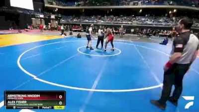 6A 285 lbs Cons. Round 2 - Alex Fisher, Conroe Woodlands College Park vs Armstrong Nnodim, Mesquite Horn