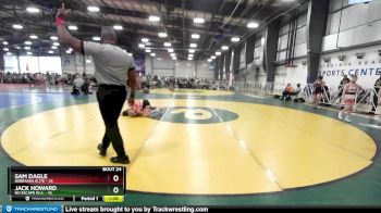 84 lbs Rd# 9- 2:15pm Saturday Final Pool - Sam Dagle, Nebraska Elite vs Jack Howard, No Escape W.A.