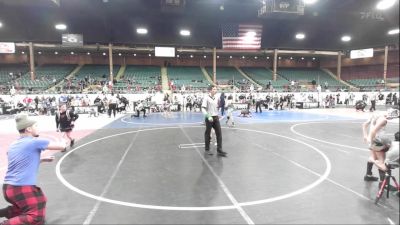 65 lbs Quarterfinal - Ashlynn Clark, Team Oklahoma vs Eli Trujillo, Juggernaut Wrestling Club