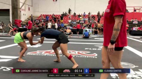 Caroline Janine Da Mata vs Cleiana Santos 2024 ADCC Sao Paulo Open