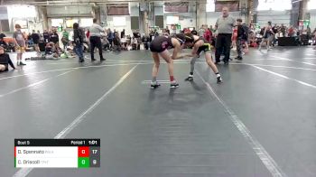 96 lbs Round 3 - Dominic Spennato, PA Alliance Black vs Cannon Driscoll, Terps Xtreme