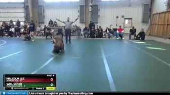 92 lbs Round 2 (6 Team) - Malcolm Lee, Diamond Fish vs Will Detar, PA Alliance White