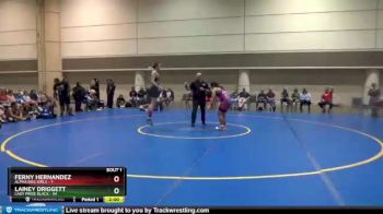 167 lbs Finals (2 Team) - Ferny Hernandez, Alpha Dog Girls vs Lainey Driggett, Lady Pride Black