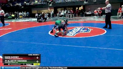 7A-106 lbs Cons. Round 3 - Teequavius Mills, Mill Creek vs Luke Berthelot, Kennesaw Mountain