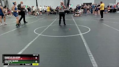 130 lbs Round 1 (6 Team) - Colton Quinn, Triumph vs Marcus Kilgore, Whitted Trained Legacy