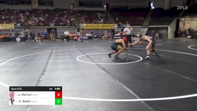 165 lbs Round Of 16 - Jolan Martori, Springfield Tech CC vs Ethan Baker, Apprentice