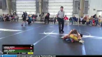 64 lbs Round 3 (8 Team) - Logan Smith, Team Smash vs Cody Bakhsh, Warhawks Red