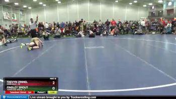 125 lbs Round 2 (6 Team) - Taevyn Zinnel, Iowa Gold vs Findley Smout, Tennessee White