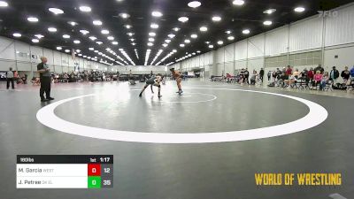 180 lbs Rr Rnd 2 - Michael Garcia, West Coast Riders 14U vs JaKoby Petree, Oklahoma Elite 14U