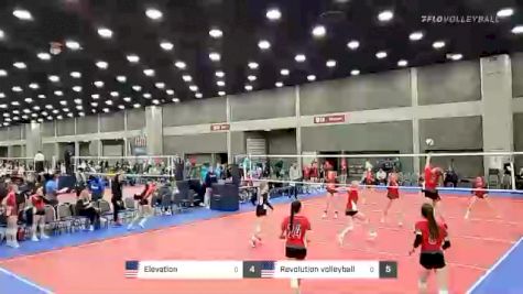 Elevation vs Revolution volleyball - 2022 JVA World Challenge presented by Nike - Expo Only