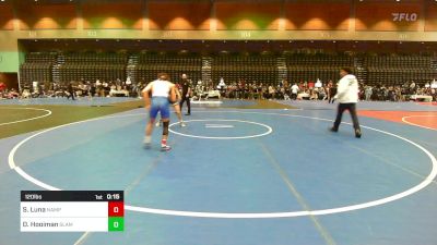 120 lbs Consi Of 8 #2 - Simon Luna, Nampa vs Drake Hooiman, Slam Academy