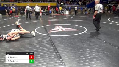 90 lbs Round Of 32 - John Boyd, Juniata Valley vs Carter Deeter, Southern Columbia