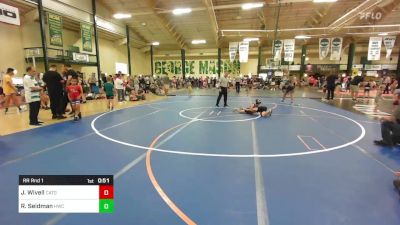 60 lbs Rr Rnd 1 - Jackson Wivell, Catoctin Youth Association vs Ryder Seidman, Headhunters WC