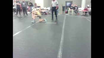 76 lbs Round 2 (8 Team) - Greyson McDonald, Florida Scorpions vs Kolton Dunkerly, Ranger WC