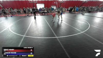 182 lbs Cons. Round 4 - Brice Henry, MO vs Landon Rouse, MN