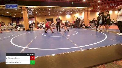 250 lbs Rr Rnd 4 - JaCaleb Caldwell, Buccaneer Wrestling vs Asher Kincannon, Team Conquer