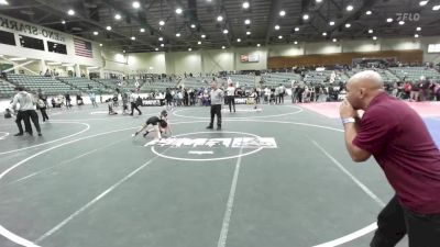 70 lbs 3rd Place - Grayson Ungureanu, Rocklin Rampage vs Ace Carpio, FW Spartans