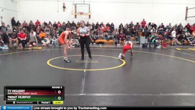 DIVISION 2 lbs Round 3 - Trent Murphy, Waukon vs Ty Moudry, New Hampton/Turkey Valley