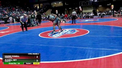 7A-175 lbs Cons. Round 2 - Xavier Powell, Carrollton vs Russell Bey, Marietta