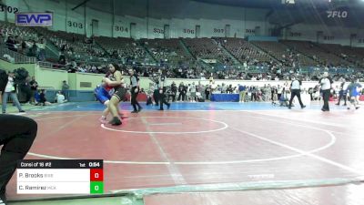 161 lbs Consi Of 16 #2 - Piper Brooks, Bixby JH Girls vs Clarissa Ramirez, McAlester